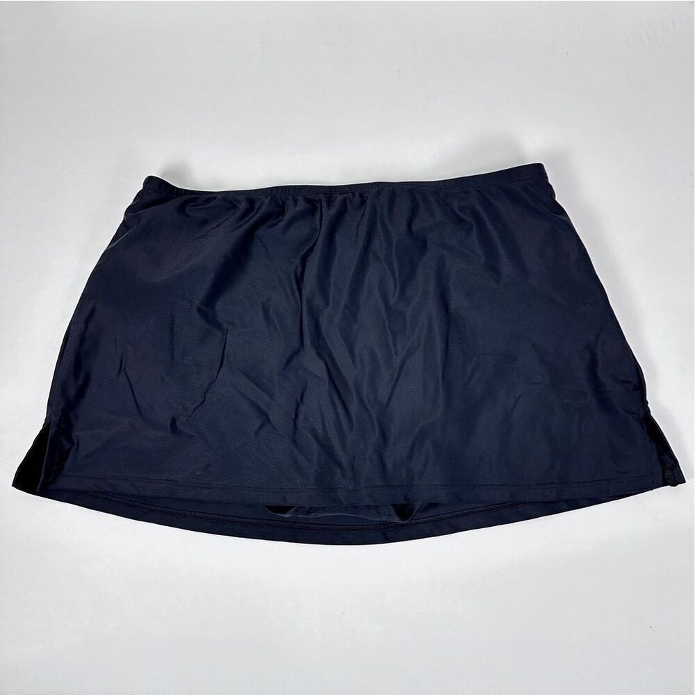 Croft & Barrow Black Swim Skirt size 6